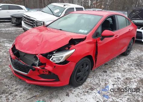 2018 Chevrolet Cruze Ls Auto from USA, damaged, VIN 1G1BC5SM2J7133681